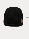Daily Knit Beanie Hat with Fleece Lining