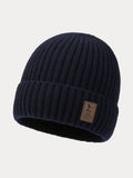 Daily Knit Beanie Hat with Fleece Lining