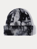 Stylish Tie-Dye Style Knit Beanie