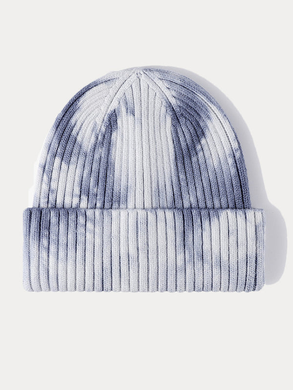 Stylish Tie-Dye Style Knit Beanie