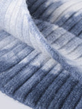 Stylish Tie-Dye Style Knit Beanie