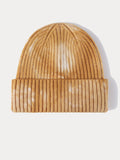 Stylish Tie-Dye Style Knit Beanie