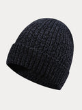 Warm Thick Fleece Knit Beanie