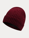 Warm Thick Fleece Knit Beanie
