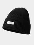 Stylish Warm Label Knit Beanie