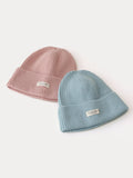 Stylish Warm Label Knit Beanie