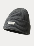 Stylish Warm Label Knit Beanie