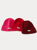 Stylish Warm Label Knit Beanie