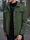Casual Stylish Button Down Lapel Jackets