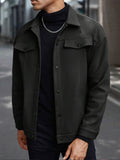 Casual Stylish Button Down Lapel Jackets