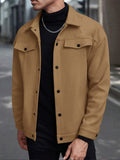 Casual Stylish Button Down Lapel Jackets