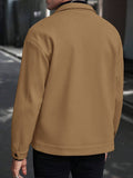 Casual Stylish Button Down Lapel Jackets