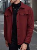 Casual Stylish Button Down Lapel Jackets