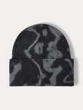 Street Style Tie-Dye Knit Beanie