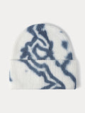 Street Style Tie-Dye Knit Beanie