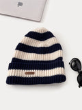 Cozy Stacking Striped Knit Beanie