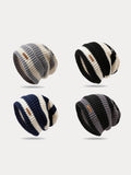 Cozy Stacking Striped Knit Beanie