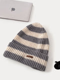 Cozy Stacking Striped Knit Beanie