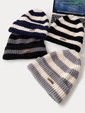 Cozy Stacking Striped Knit Beanie
