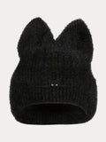 Fashion Fuzzy Knit Cat Ear Beanie Hat