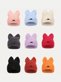 Fashion Fuzzy Knit Cat Ear Beanie Hat