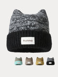 Trendy Soft Plush Meowing Beanie