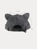 Stylish Meow Earflap Cap