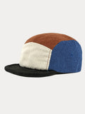 Trendy Contrast Color Corduroy Cap