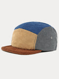 Trendy Contrast Color Corduroy Cap