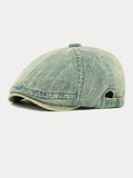 Fashion Vintage Denim Newsboy Cap