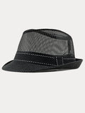 Casual Summer Breathable Mesh Cotton Fedora Hat