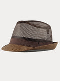 Casual Summer Breathable Mesh Cotton Fedora Hat