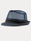 Casual Summer Breathable Mesh Cotton Fedora Hat
