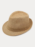 Beach Sun Protection 100% Cotton Fedora Hat
