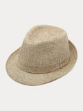 Beach Sun Protection 100% Cotton Fedora Hat