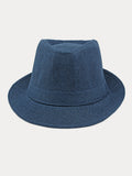 Beach Sun Protection 100% Cotton Fedora Hat