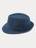 Beach Sun Protection 100% Cotton Fedora Hat