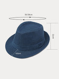 Beach Sun Protection 100% Cotton Fedora Hat