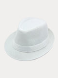 Beach Sun Protection 100% Cotton Fedora Hat