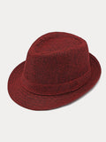 Beach Sun Protection 100% Cotton Fedora Hat