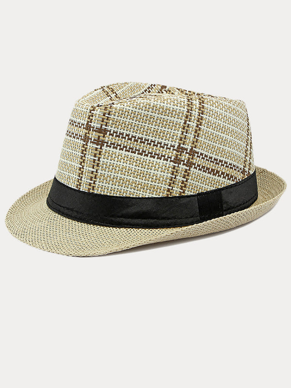 Vintage Sun Protection Fedora Hat