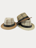 Vintage Sun Protection Fedora Hat