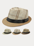 Vintage Sun Protection Fedora Hat