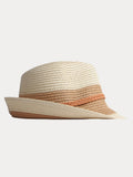 Foldable Sun Protection 100% Cotton Fedora Hat