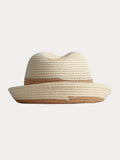 Foldable Sun Protection 100% Cotton Fedora Hat