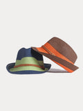 Foldable Sun Protection 100% Cotton Fedora Hat