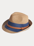 Foldable Sun Protection 100% Cotton Fedora Hat