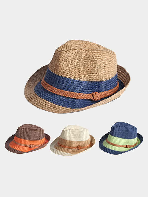Foldable Sun Protection 100% Cotton Fedora Hat