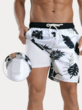 Vacation Casual Printed Swim Trunks