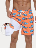 Vacation Ready Compression Lined Swim Trunks